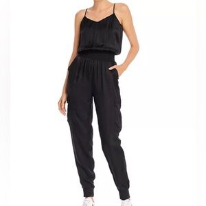 Cinq à Sept Black Jumpsuit